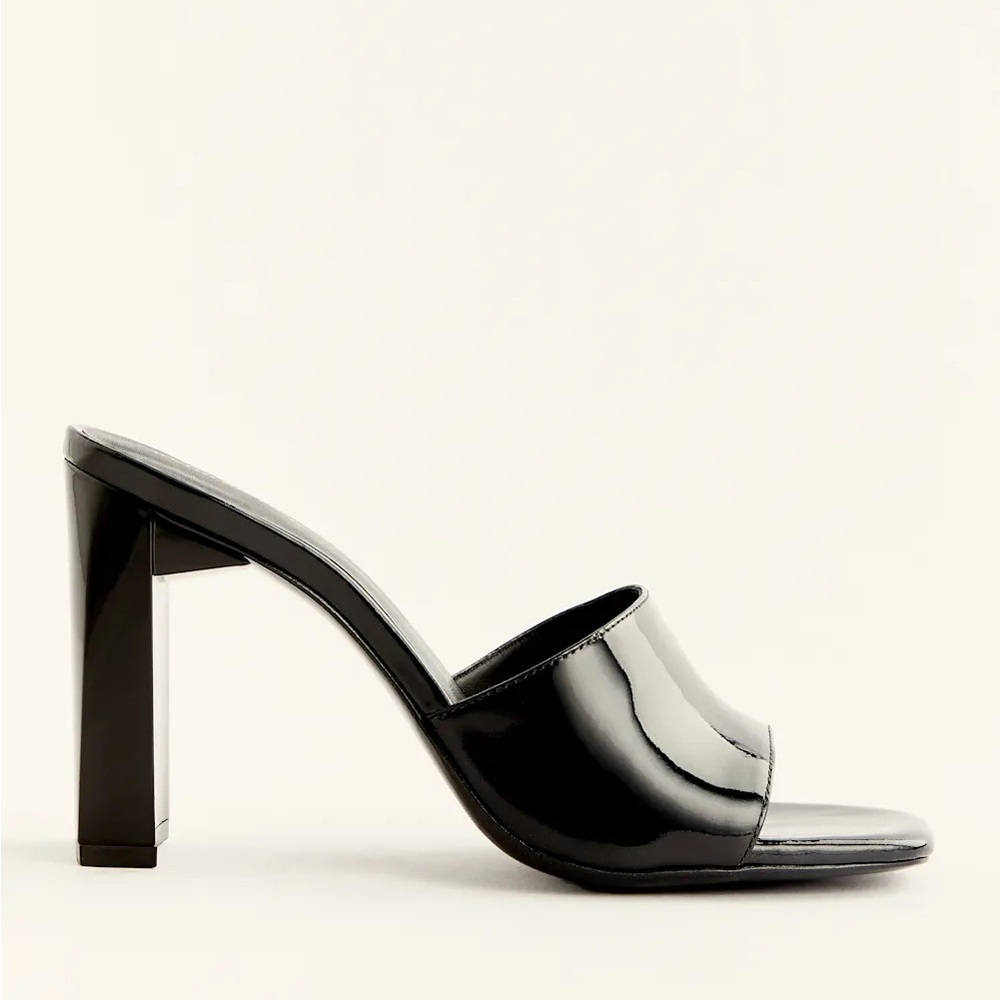 Reformation Patent Block Heel